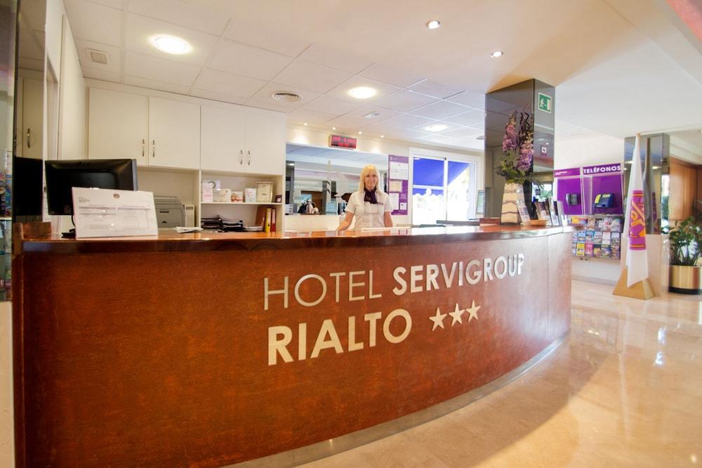 Hotel Servigroup Rialto Бенидорм Экстерьер фото