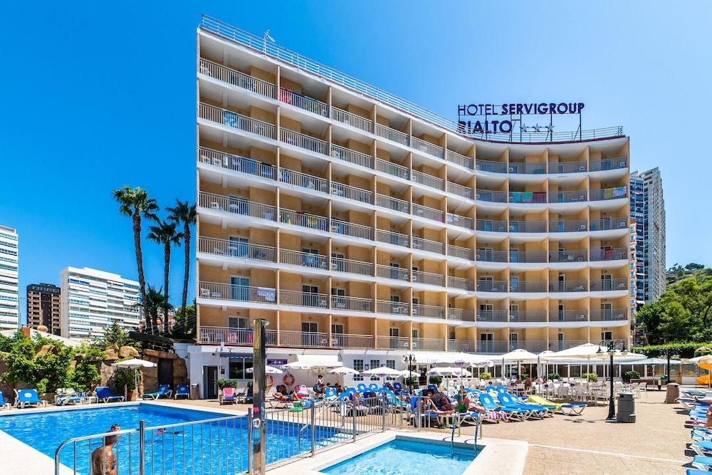 Hotel Servigroup Rialto Бенидорм Экстерьер фото