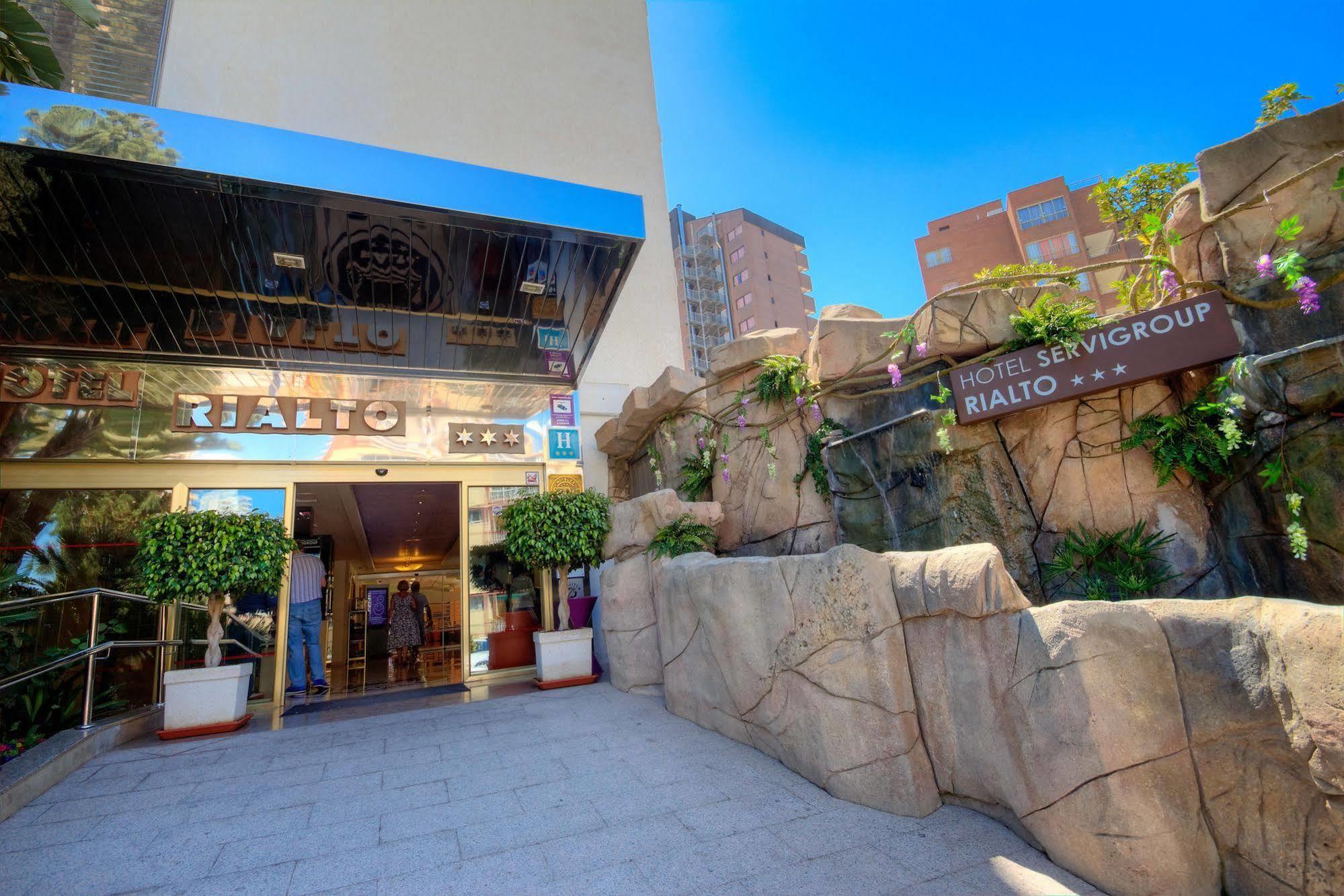 Hotel Servigroup Rialto Бенидорм Экстерьер фото