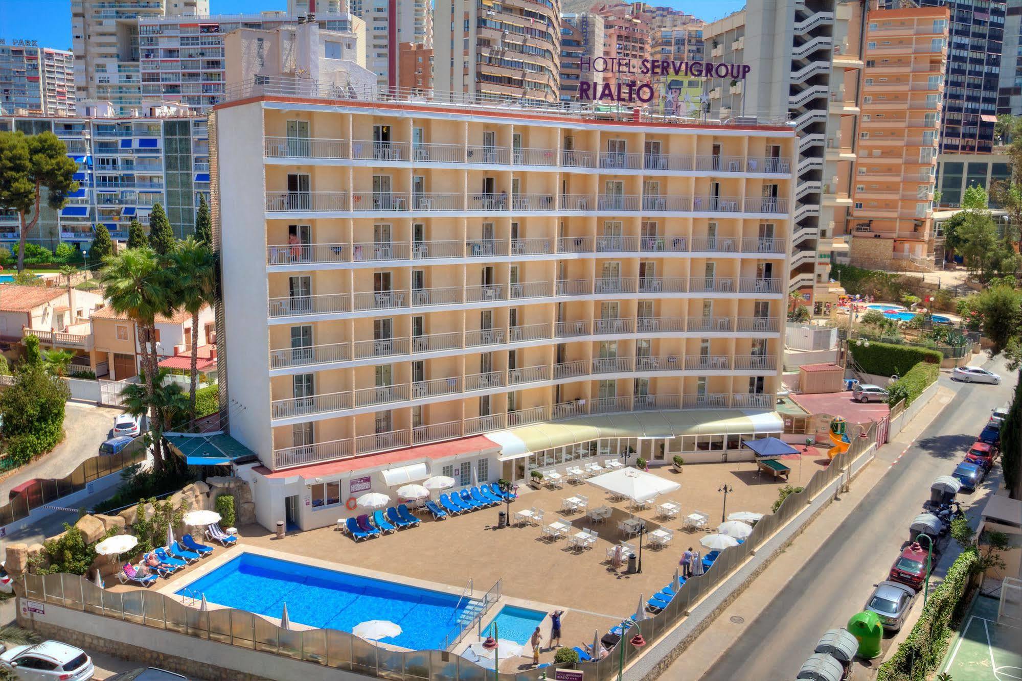 Hotel Servigroup Rialto Бенидорм Экстерьер фото