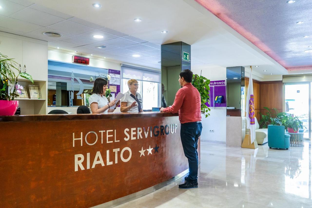 Hotel Servigroup Rialto Бенидорм Экстерьер фото